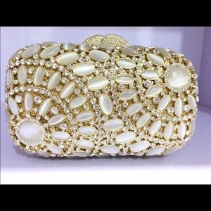 Crystallized Swarovski clutch